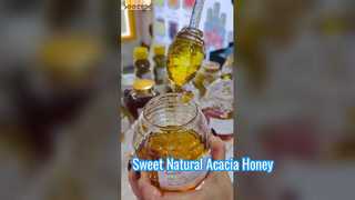 Czysty naturalny miodowy słodki naturalny smak