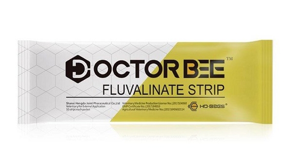 kupować Doctor Bee (10 pasków) Lek pszczeli przeciwko roztoczom pszczół Varroa Fluvalinate Strip produkcja online
