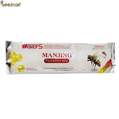 kupować Wangshi Bee Medicine Manjing Flumethrin Strip Varroa Mit Treatment for Bees 20 strzałek/ worek produkcja online