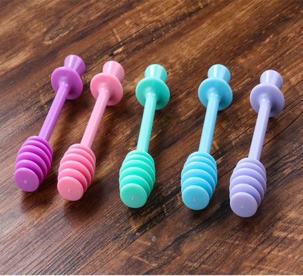 Plastic Honey Splash Bar Honey Bar Multicolor Plastic Honey Dipper do jedzenia