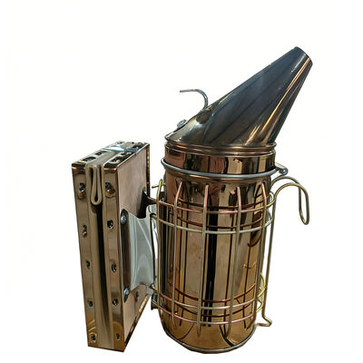 Copper American Style Stainless Steel Bee Smoker for Beekeeping Equipment