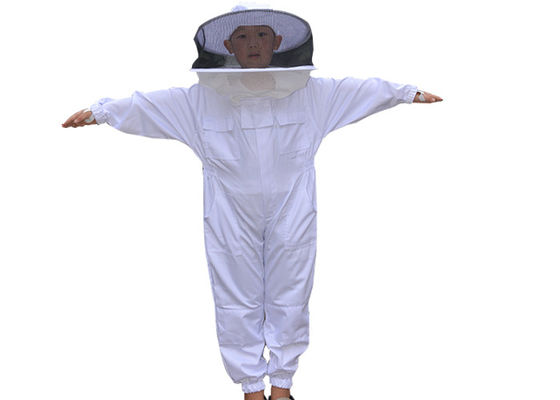 Kombinezon ochronny dla pszczół Terylene Honey Bee Odzież ochronna dla dzieci z okrągłym welonem