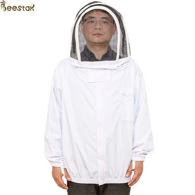 Ekonomiczna kurtka pszczelarska z kapturem i ochroną dla pszczelarzy S-2XL