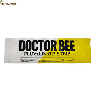 Doctor Bee (10 pasków) Lek pszczeli przeciwko roztoczom pszczół Varroa Fluvalinate Strip