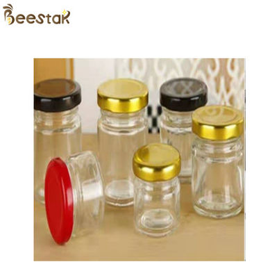 50 ml Pusty szklany słoik miodu Miodowy pojemnik do przechowywania szklanych butelek z miodem